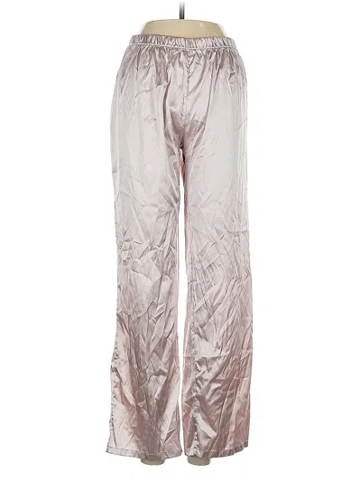 Pre-owned Nicole Miller Casual Pants In Pink
