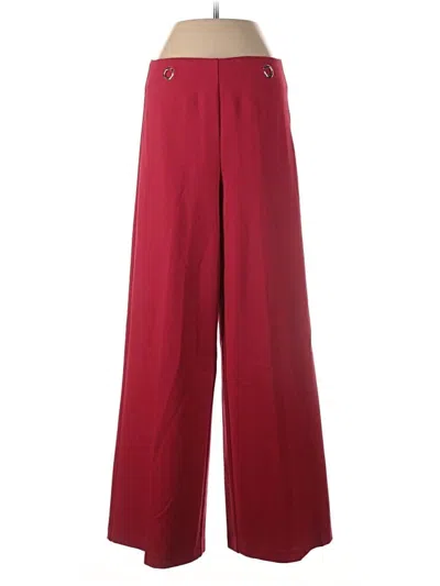 Pre-owned Nicole Miller Casual Pants In Red