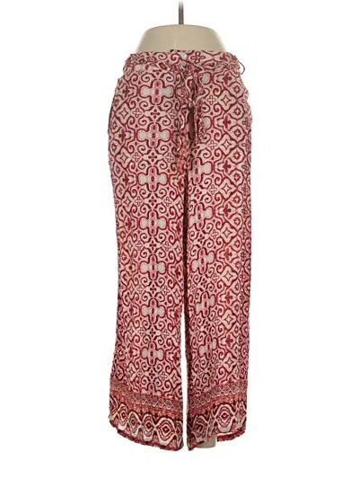 Pre-owned Nicole Miller Casual Pants In Red