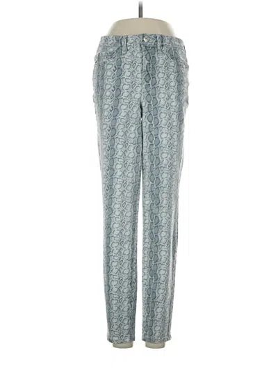 Pre-owned Nicole Miller Casual Pants In Silver