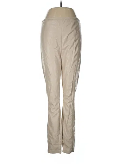 Pre-owned Nicole Miller Casual Pants In Tan