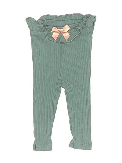 Pre-owned Nicole Miller Babies' Casual Pants In Teal