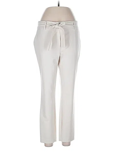 Pre-owned Nicole Miller Casual Pants In White