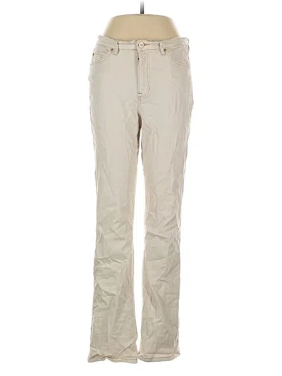 Pre-owned Nicole Miller Casual Pants In White