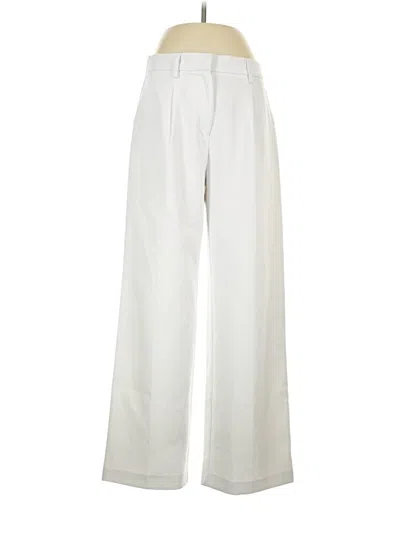 Pre-owned Nicole Miller Casual Pants In White
