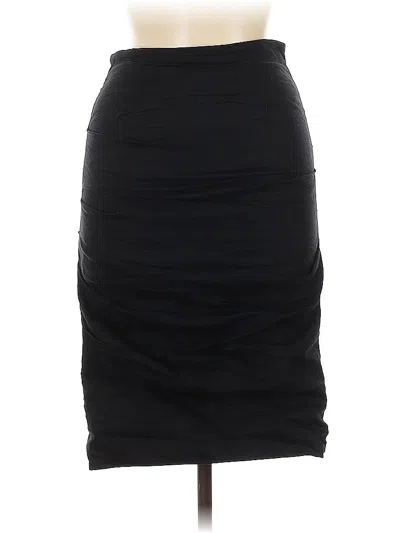 Pre-owned Nicole Miller Casual Skirt In Black