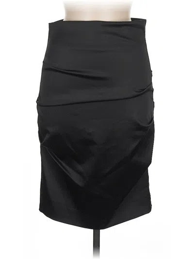 Pre-owned Nicole Miller Casual Skirt In Black
