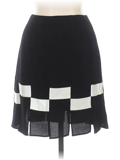 Pre-owned Nicole Miller Casual Skirt In Black