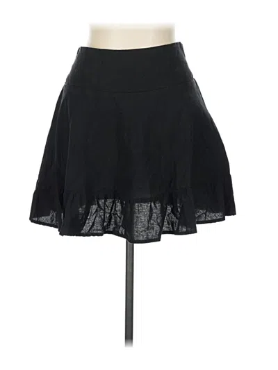 Pre-owned Nicole Miller Casual Skirt In Black