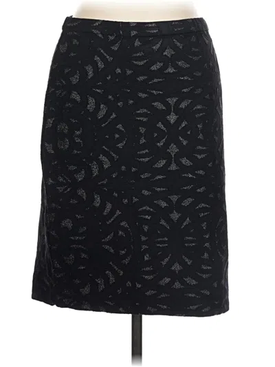 Pre-owned Nicole Miller Casual Skirt In Black