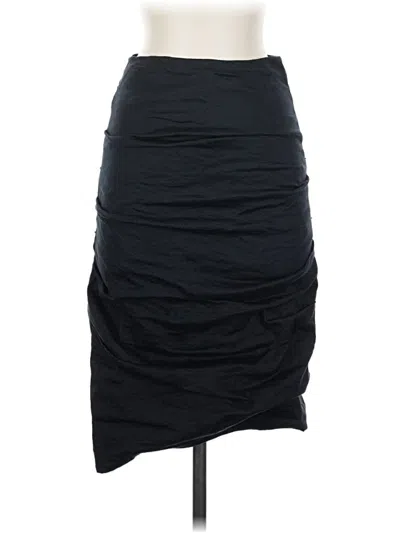 Pre-owned Nicole Miller Casual Skirt In Black