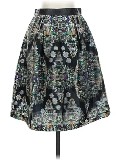 Pre-owned Nicole Miller Casual Skirt In Black