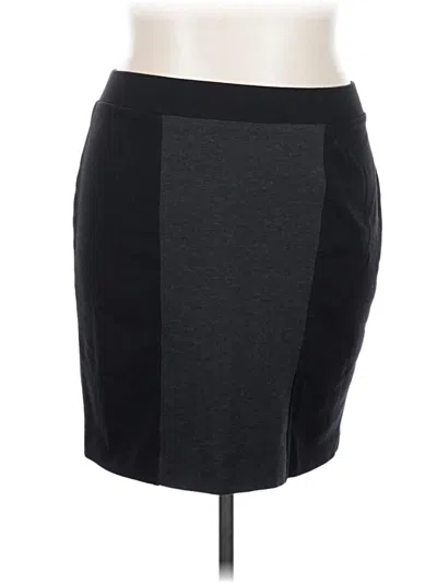 Pre-owned Nicole Miller Casual Skirt In Black