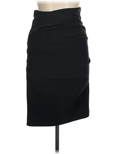 Pre-owned Nicole Miller Casual Skirt In Black