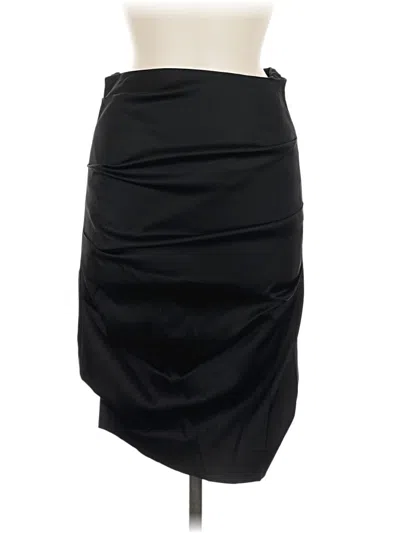 Pre-owned Nicole Miller Casual Skirt In Black