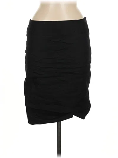 Pre-owned Nicole Miller Casual Skirt In Black