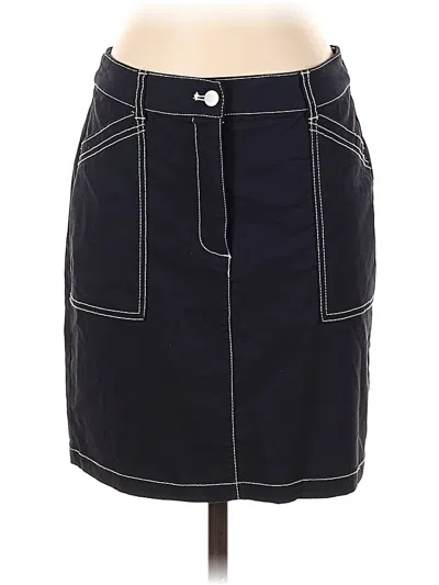 Pre-owned Nicole Miller Casual Skirt In Black