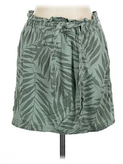 Pre-owned Nicole Miller Casual Skirt In Green