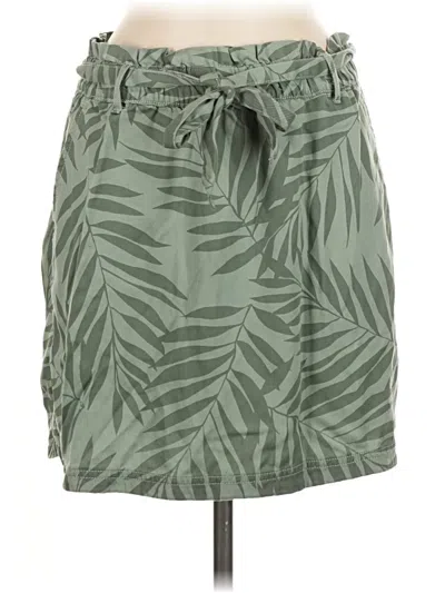 Pre-owned Nicole Miller Casual Skirt In Green