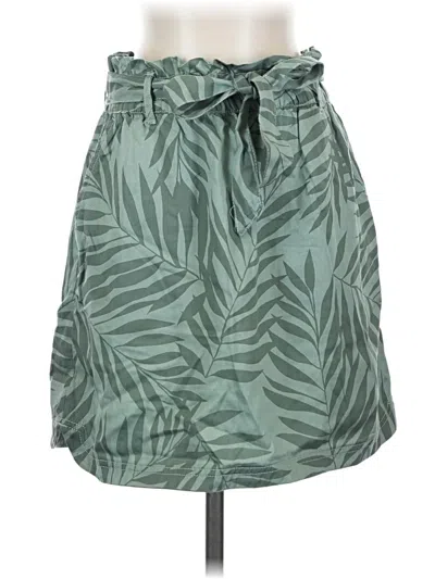 Pre-owned Nicole Miller Casual Skirt In Green