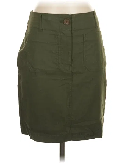 Pre-owned Nicole Miller Casual Skirt In Green