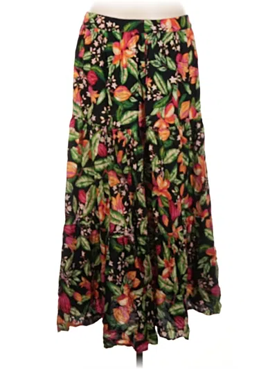 Pre-owned Nicole Miller Casual Skirt In Green