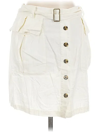 Nicole Miller Casual Skirt In White