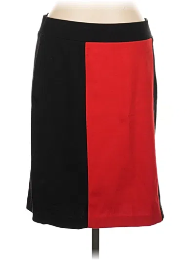 Pre-owned Nicole Miller Casual Skirt In Red