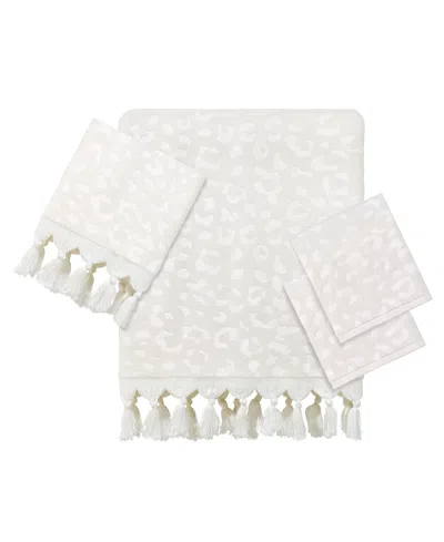 Nicole Miller Celina 4-pc. Bath Towel Set In Neutral