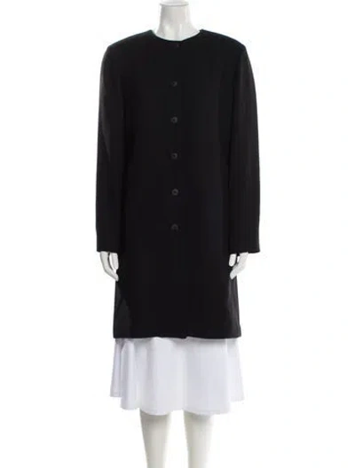 Pre-owned Nicole Miller Coat In Black