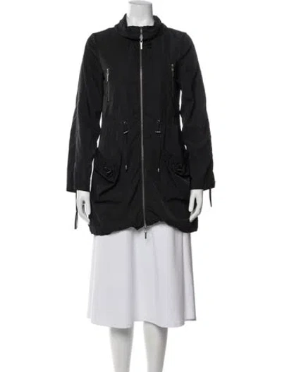 Pre-owned Nicole Miller Coat In Black