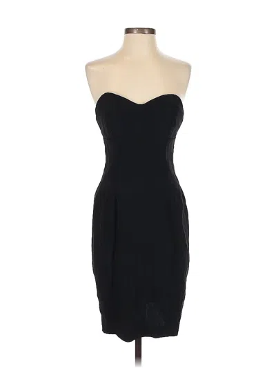 Pre-owned Nicole Miller Cocktail Dress In Black