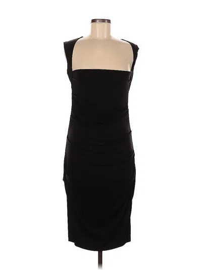 Pre-owned Nicole Miller Cocktail Dress In Black