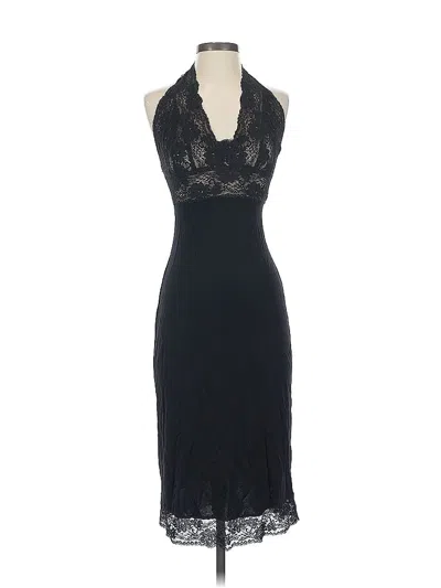 Pre-owned Nicole Miller Cocktail Dress In Black
