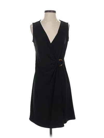 Pre-owned Nicole Miller Cocktail Dress In Black