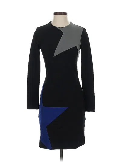 Pre-owned Nicole Miller Cocktail Dress In Black