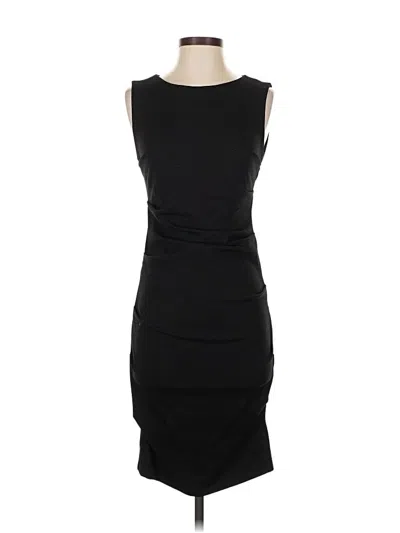 Pre-owned Nicole Miller Cocktail Dress In Black