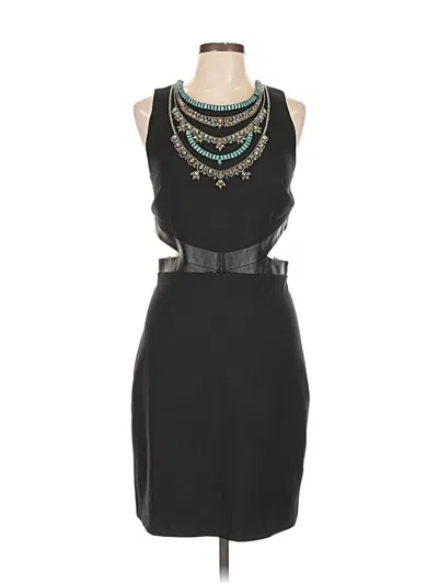 Pre-owned Nicole Miller Cocktail Dress In Black