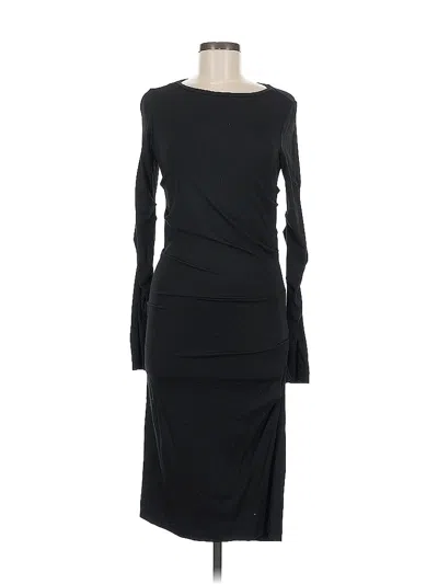 Pre-owned Nicole Miller Cocktail Dress In Black