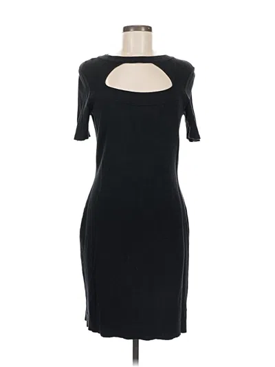 Pre-owned Nicole Miller Cocktail Dress In Black