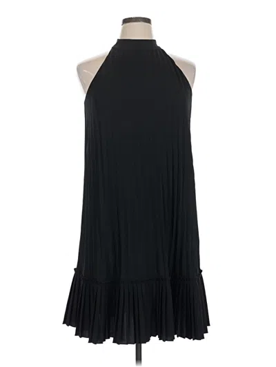 Pre-owned Nicole Miller Cocktail Dress In Black