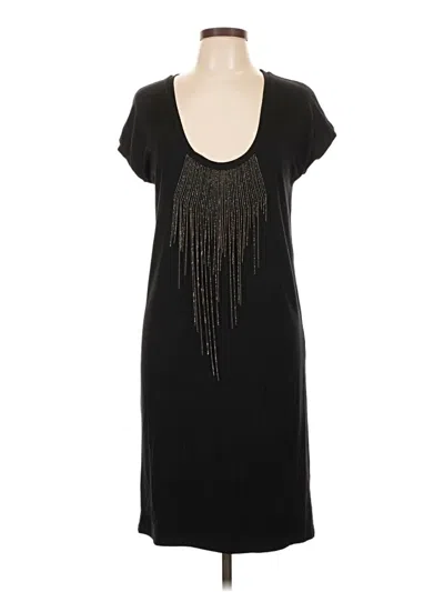 Pre-owned Nicole Miller Cocktail Dress In Black