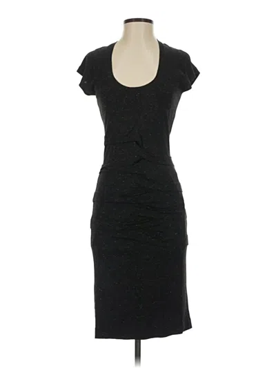 Pre-owned Nicole Miller Cocktail Dress In Black