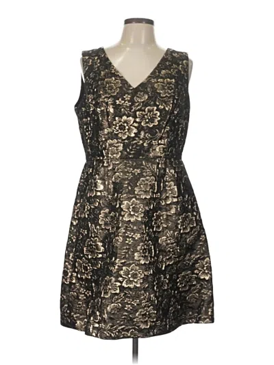 Pre-owned Nicole Miller Cocktail Dress In Black