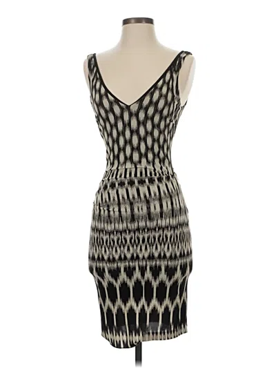 Pre-owned Nicole Miller Cocktail Dress In Black