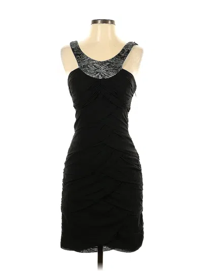 Pre-owned Nicole Miller Cocktail Dress In Black
