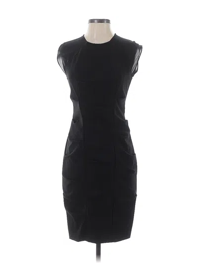 Pre-owned Nicole Miller Cocktail Dress In Black