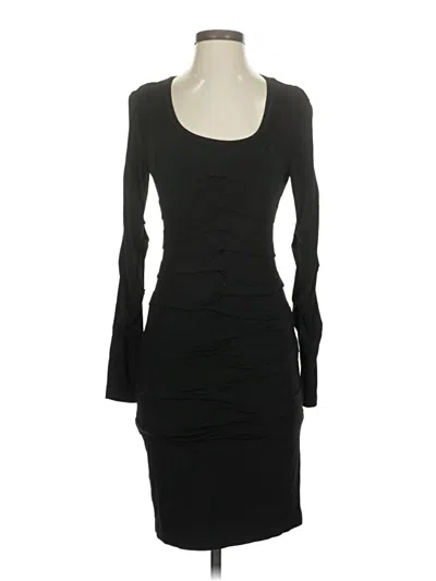 Pre-owned Nicole Miller Cocktail Dress In Black