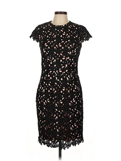 Pre-owned Nicole Miller Cocktail Dress In Black