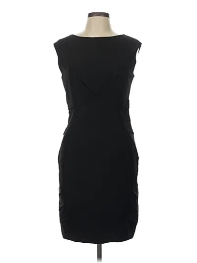 Pre-owned Nicole Miller Cocktail Dress In Black